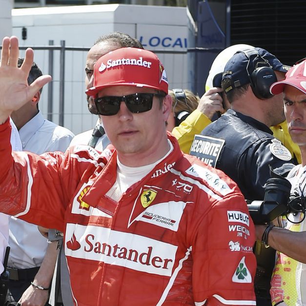 Kimi Raikkonen拿下摩納哥站桿位。