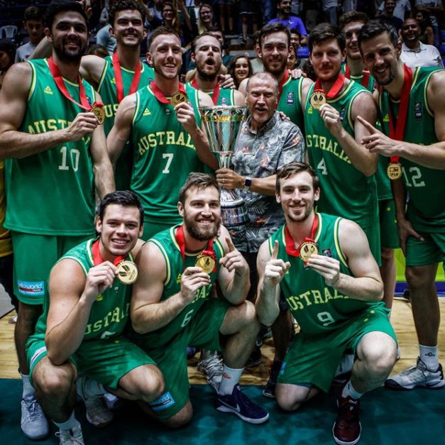 澳洲隊奪得2017亞洲盃男籃冠軍。（FIBA提供）