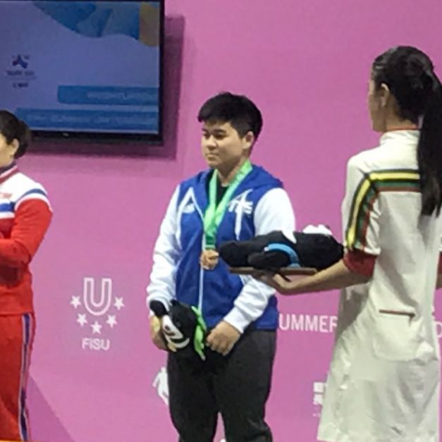 姚季伶在女子75公斤級賽事奪銅。（李心筠／攝）