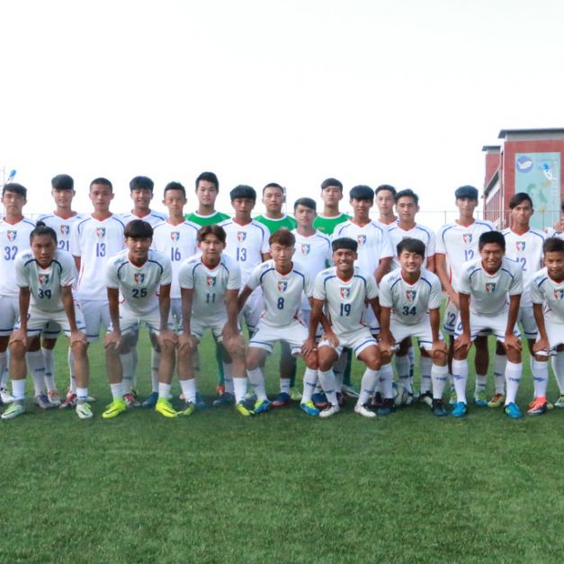 U19台灣男足代表隊。（足協提供）