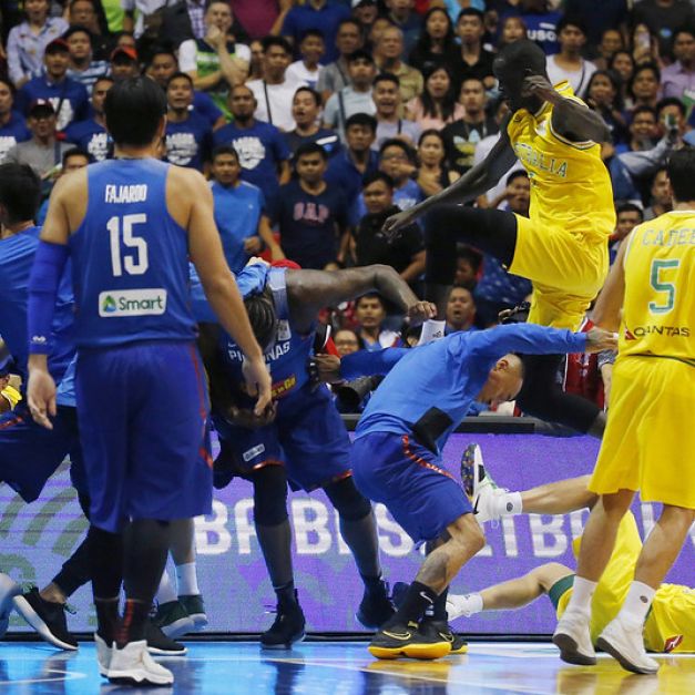 菲律賓澳洲衝突事件共有13名球員遭到禁賽。（取自FIBA官網）
