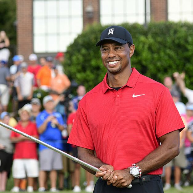 Tiger Woods以巡迴錦標賽冠軍之姿迎接即將到來的萊德盃。（達志影像）