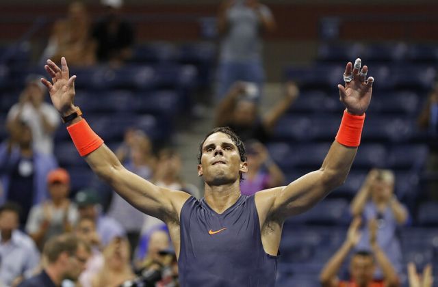 Rafael Nadal擊敗Novak Djokovic收下本季第1冠。（達志影像資料照）