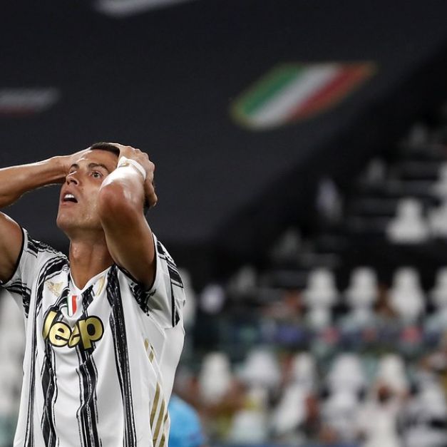 Cristiano Ronaldo攻進2球，但尤文圖斯還是遭到淘汰。（達志影像）