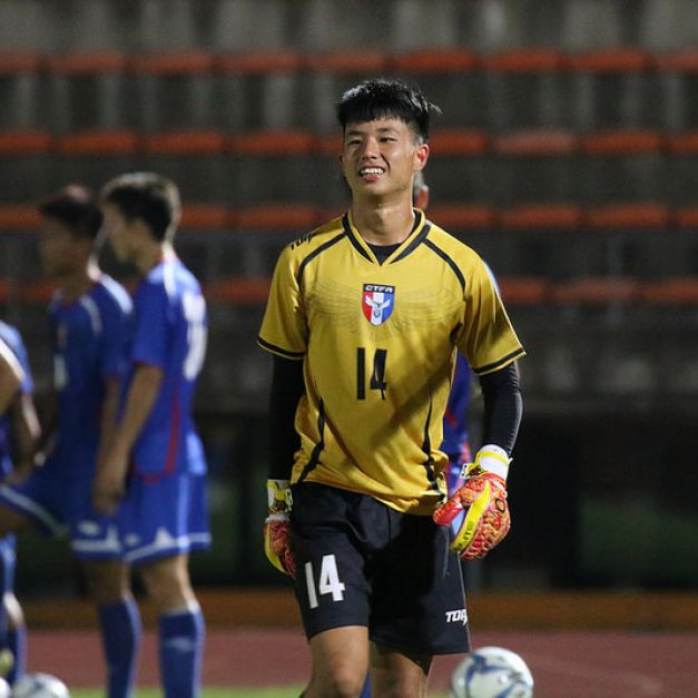 李秉翰是這次台灣男足U19新面孔。（足協提供）