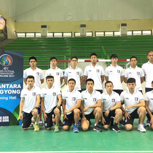 亞足聯U20五人制足球錦標賽中華代表隊。（資料照，足協提供）