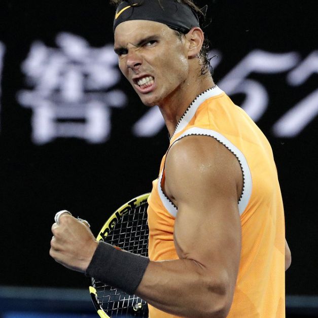  Nadal勇闖澳網決賽。（達志影像資料照）