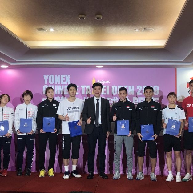 2019中華台北公開賽，賽前記者會。（賴冠文／攝）